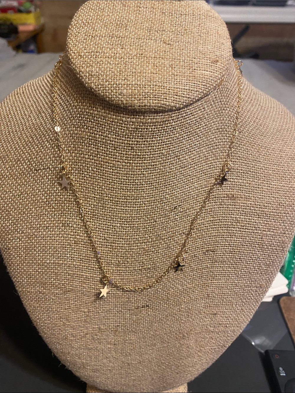 Gold Star Charm Necklace - Women Jewelry